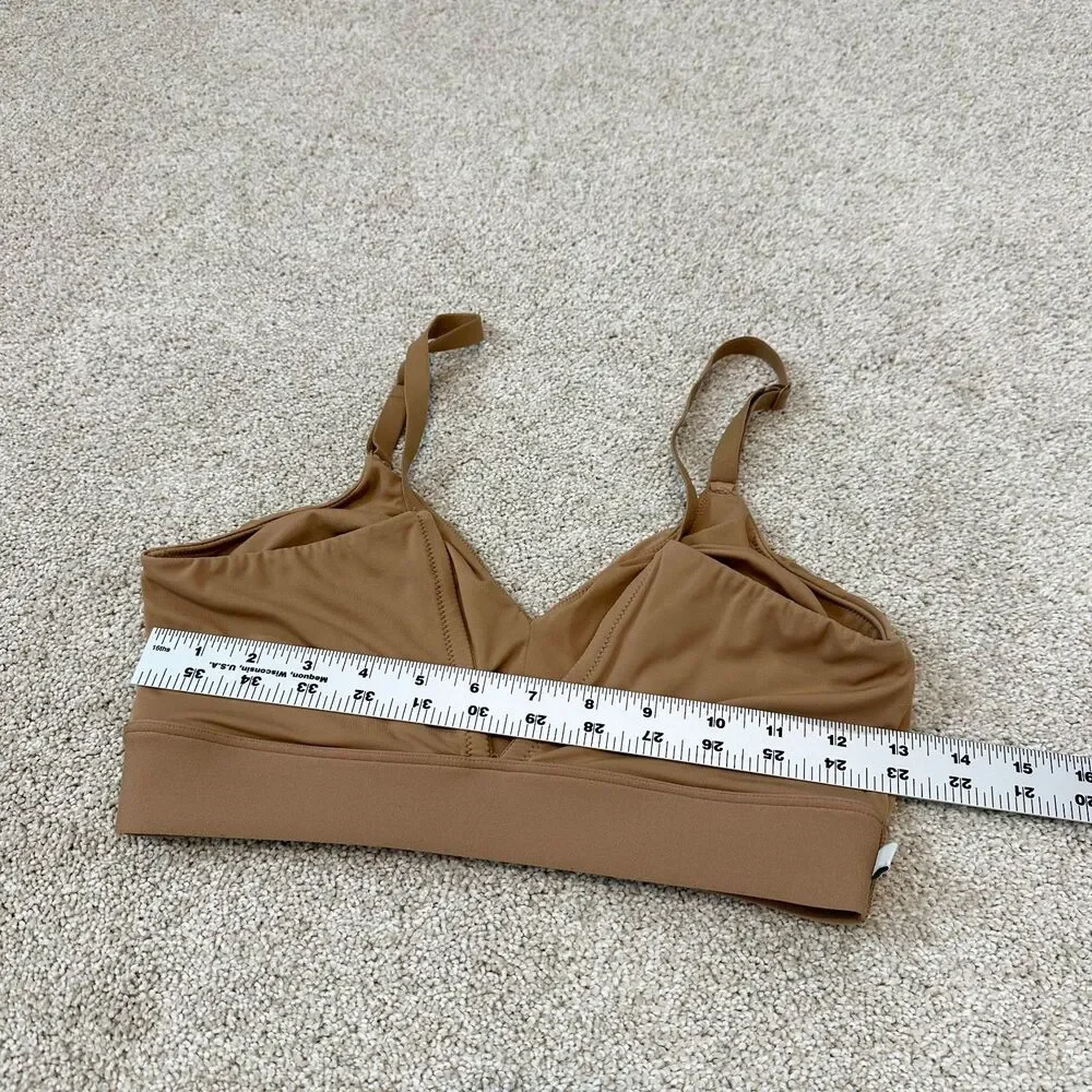 Harper Wilde Bliss Triangle Bralette in Tan Size L